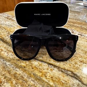 Marc Jacobs Classic Black Sunglasses